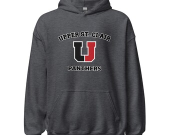 Upper St. Clair Panthers - Sudadera con capucha para adultos