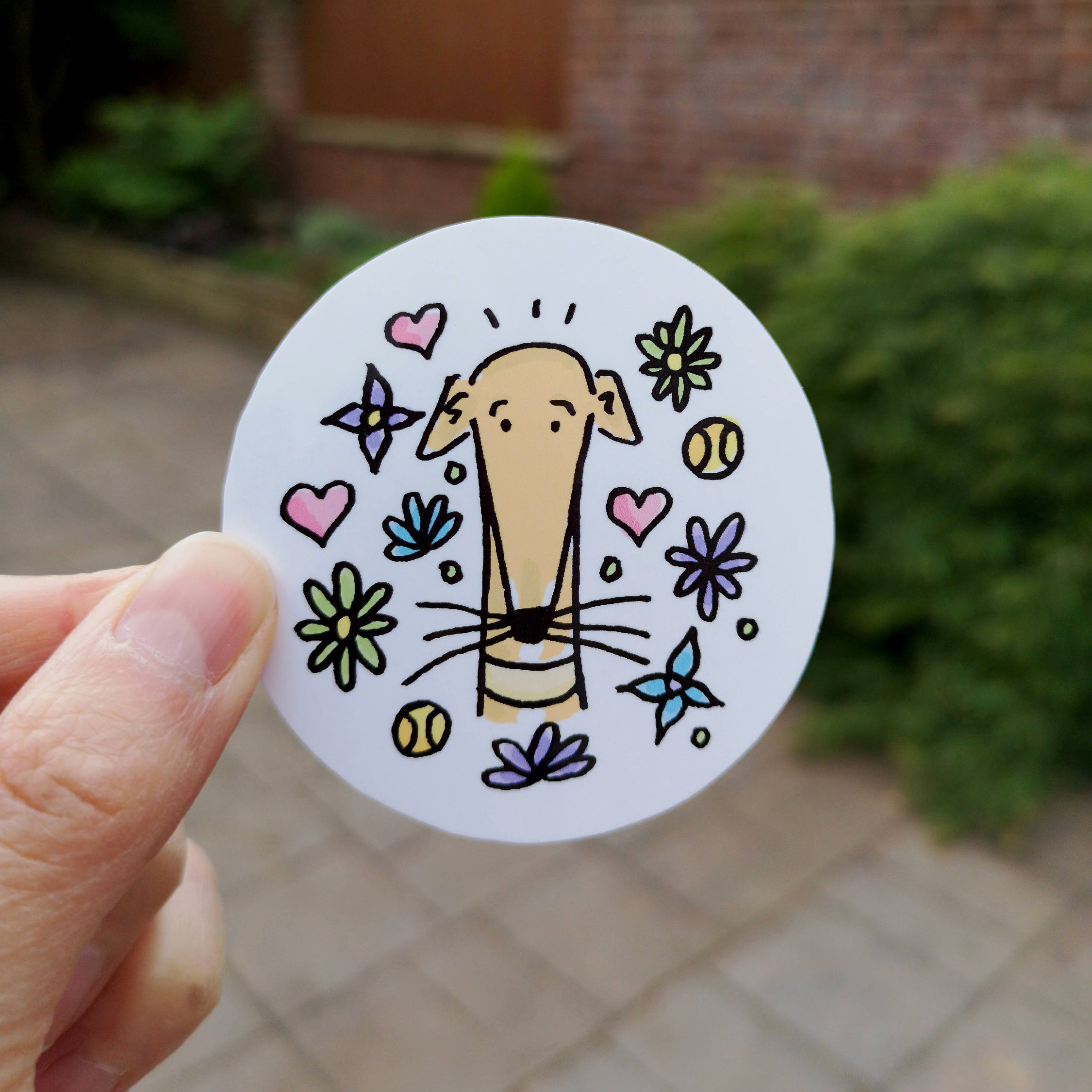 Greyhound Lurcher Dog Greyhound Gifts Lurcher Gifts Vinyl Etsy UK