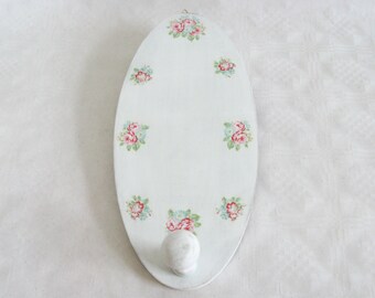 Haken Garderobenhaken Handtuchhalter 24x11,5 cm Shabby Rosen versandbereit
