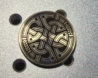 Viking Design Coin (BLACK) - 3 Sizes!