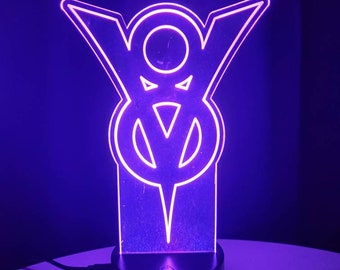 V8 LED RGB Lamp