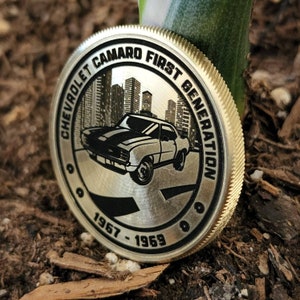 First Generation Camaro Coin - 3 Sizes!