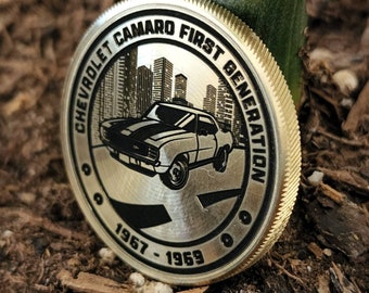 Moneda Camaro de primera generación: ¡3 tamaños!