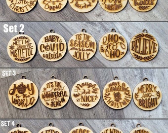 Christmas Ornaments set of 5