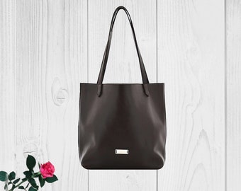 Leather bag brown | Leather Tote Bag | Hobo Bag brown | big shopper bag | brown leather bag | shoulder bag | handcrafted leather bag