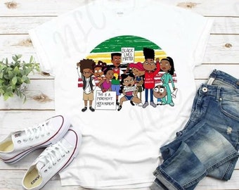 Blm cartoon shirt Clearance