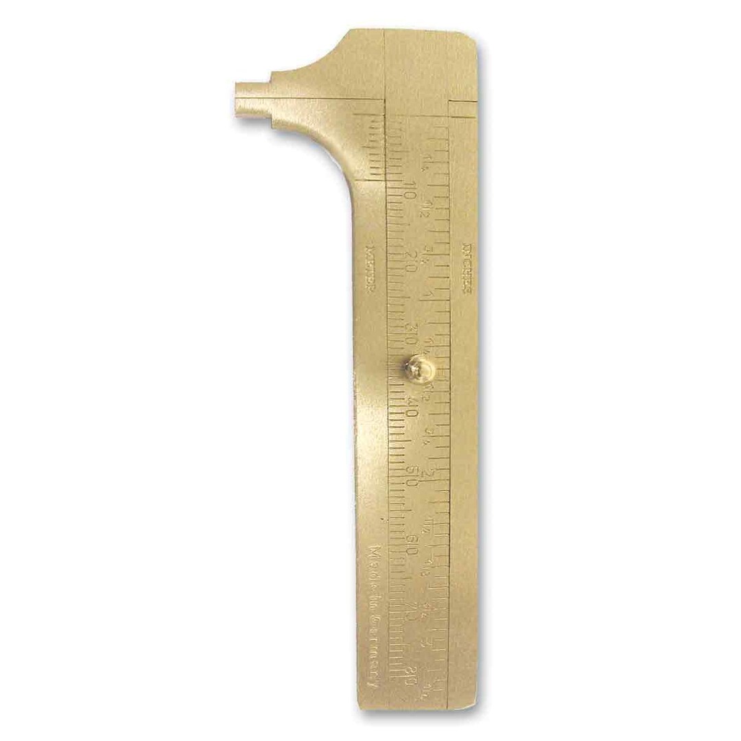 Gage Ruler Brass Gauge - Brass Gauge Ruler - Millimeter Gauge With 80mm Tool ...