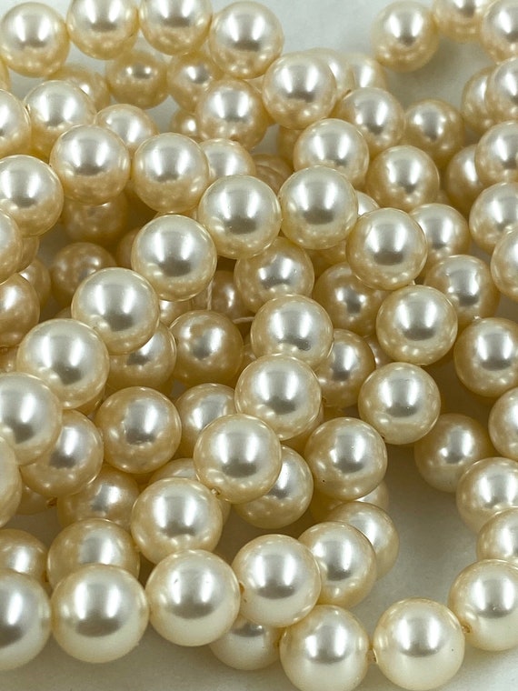 Pearl Beads Swarovski Crystal Pearls Beads 8mm Cream Pearls