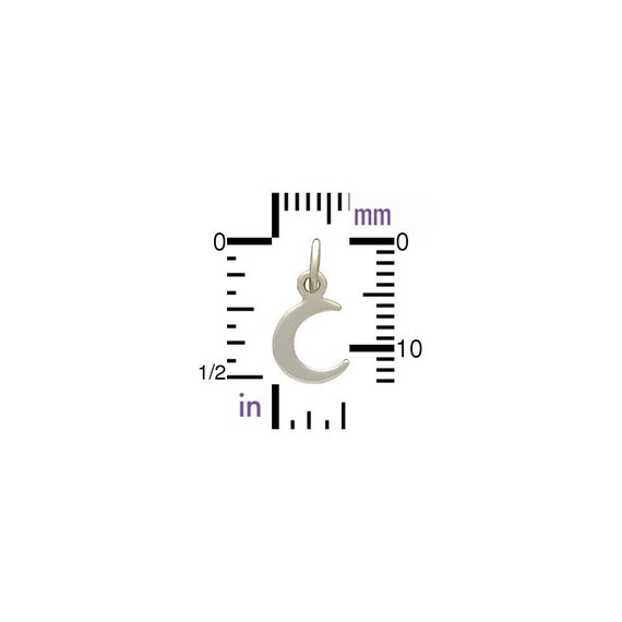 Crescent Moon Gauged Earrings - Available in 0-1/2 Crescent Moon Gauged Earrings - Available in 0-1/2