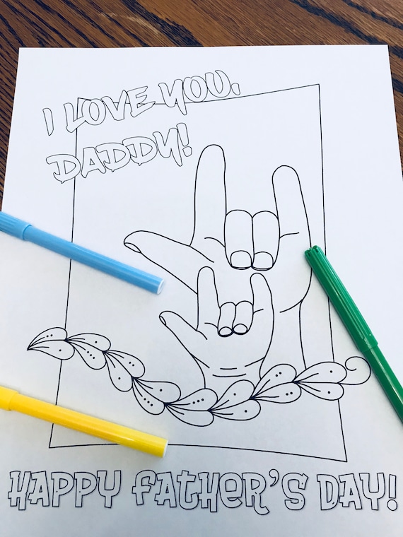 73 Dad's Day Coloring Pages  Latest Free