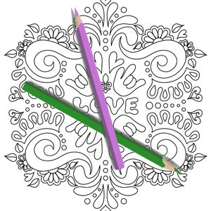 ASL Coloring page I love you sign printable