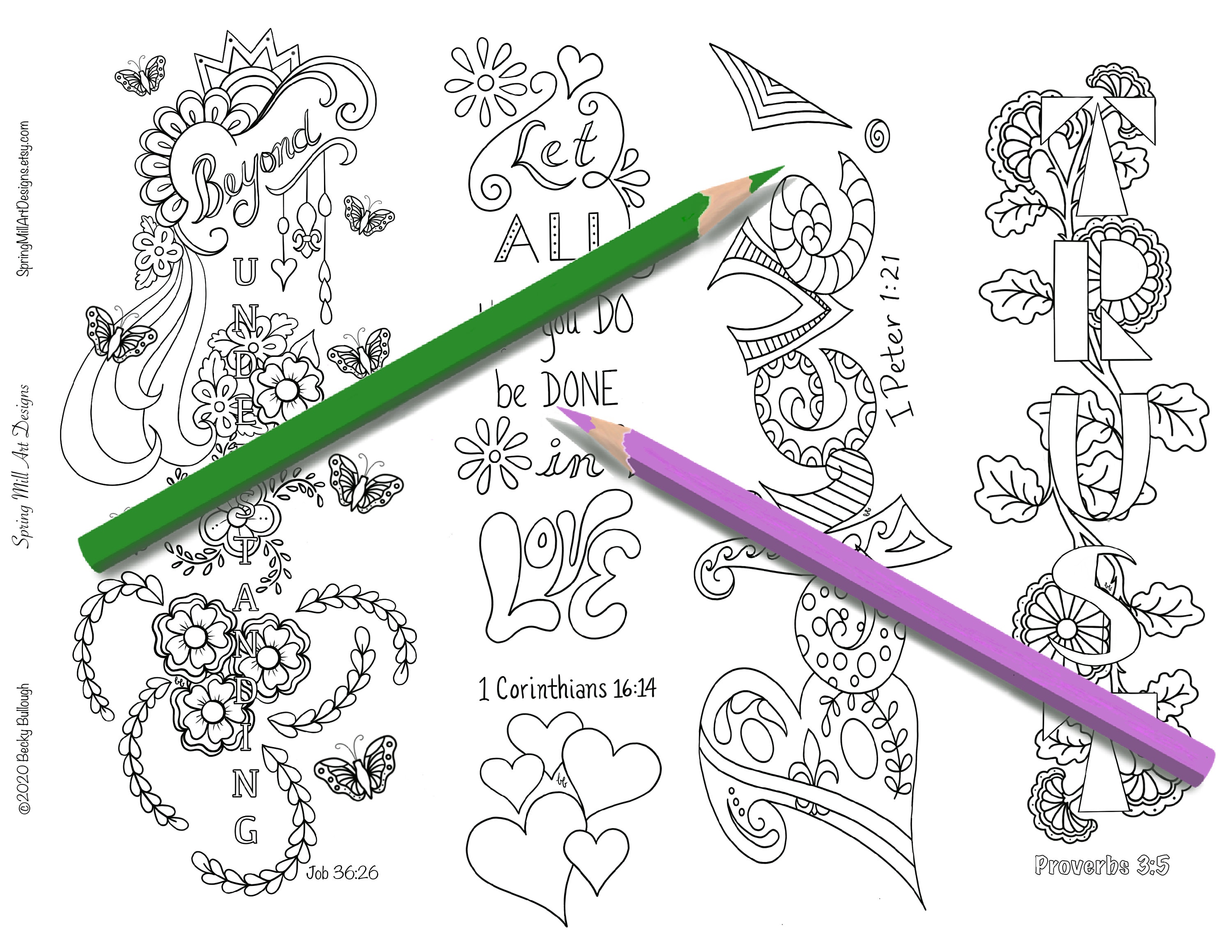 Believe Trust Four Printable Bible Bookmarks To Color Etsy believe-trust-four-printable-bible-bookmarks-to-color-etsy