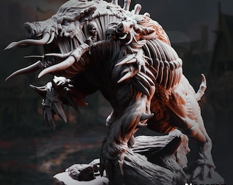 Nogoron – Blighted Giant Boar / The Dire End / DM stash / 50 mm base