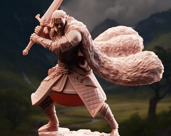 Elf Fighter - Harias / Bastion of the Wandering Mage / DM stash / 25mm or 50 mm base