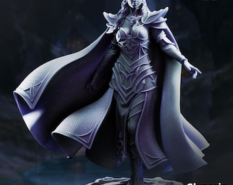 Glynaria – Priestess of the New Moon / Schism of the Drow /DM stash / 25mm or 50 mm base