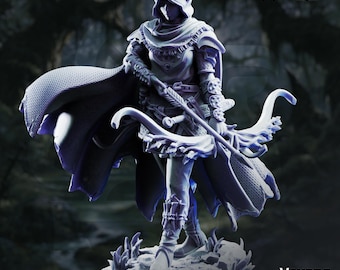 Vexana – Drow Ranger of the Swamp / Schism of the Drow /DM stash / 25mm or 50 mm base