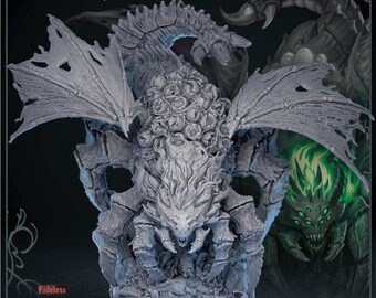 Bitsy the Spider Dragon/ Itsy & Bitsy /Mammoth Factory /  75 mm base