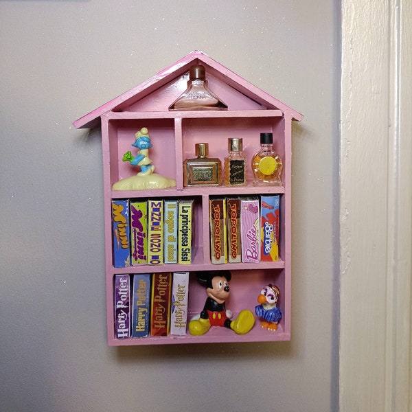 Tableau d'affichage de la maison de poupée Minnie Mouse, cadeau pour les petites filles