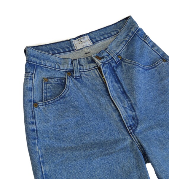 Valentino Jeans with High Rise and Tapered Leg Siz