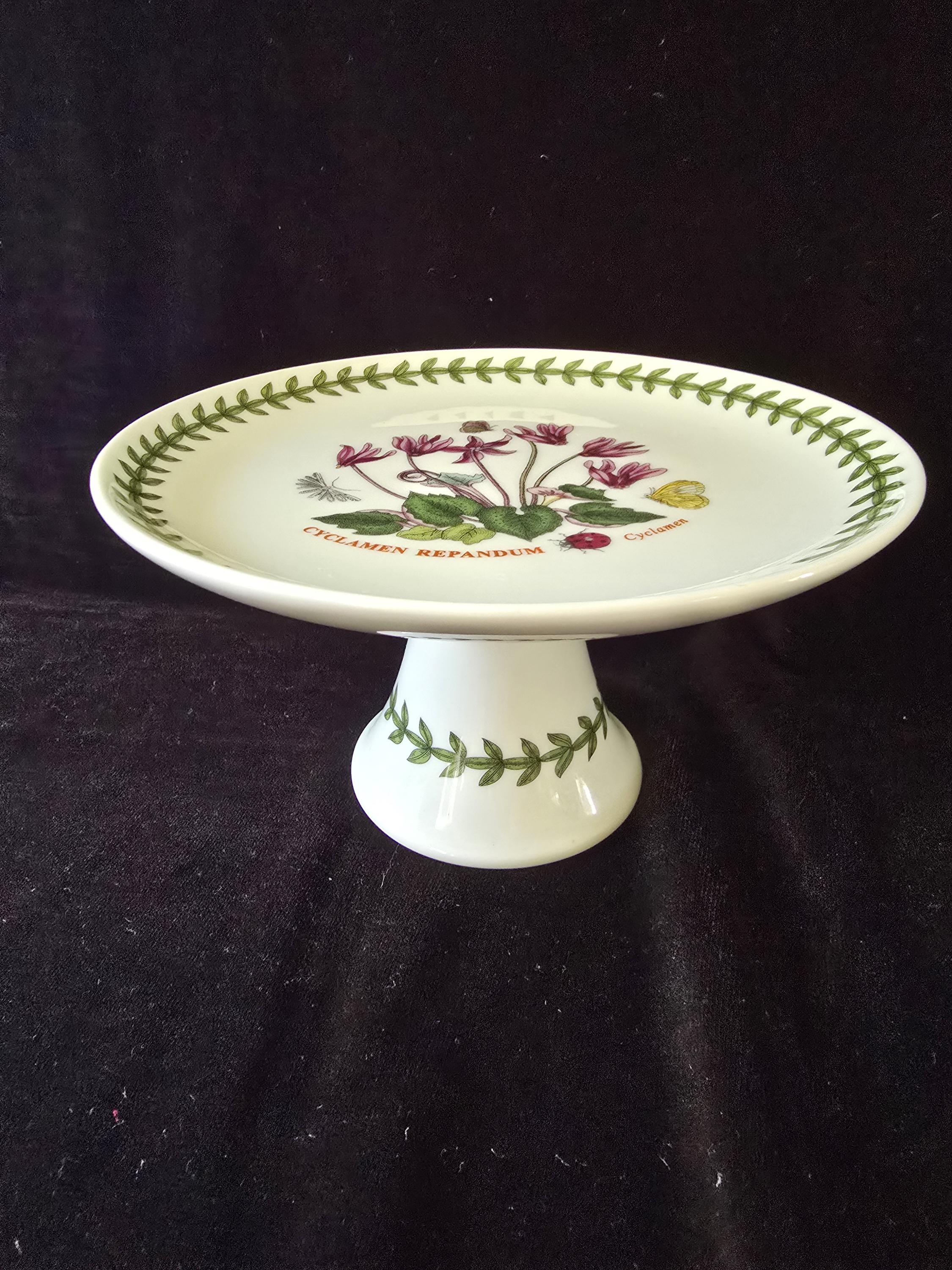 Cyclamen Plate - Etsy