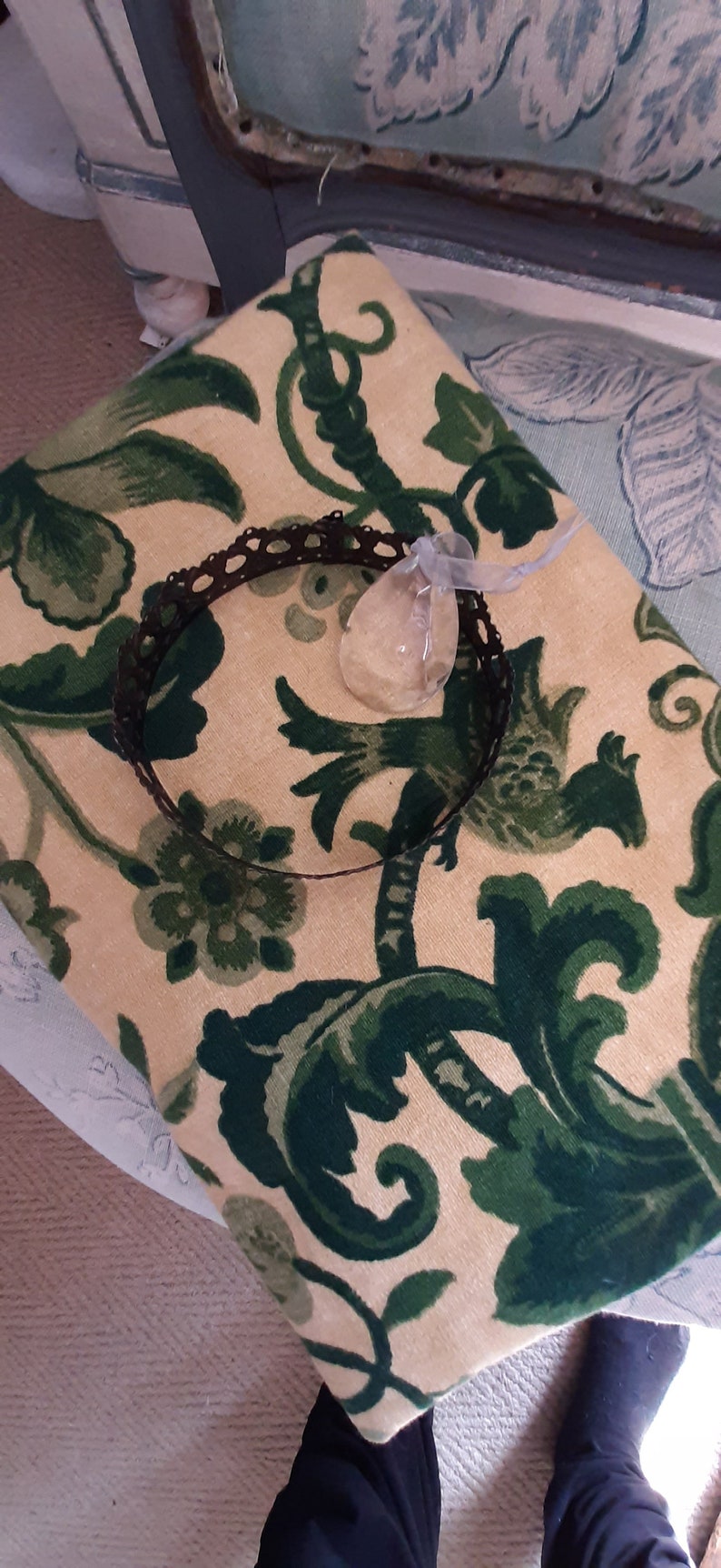 Gorgeous French fabric piece.