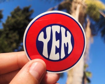 Phish Sticker // YEM Sticker // You Enjoy Myself Sticker // Fishman Doughnut Donut Bumper Sticker // Phish Gifts
