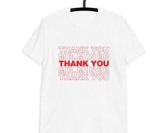 Phish Harry Hood Unisex T-Shirt / Thank You Mr. Miner T Shirt / Mr Miner Clothing/ Phish Merch Merchandise Lot Shirt Shakedown Street