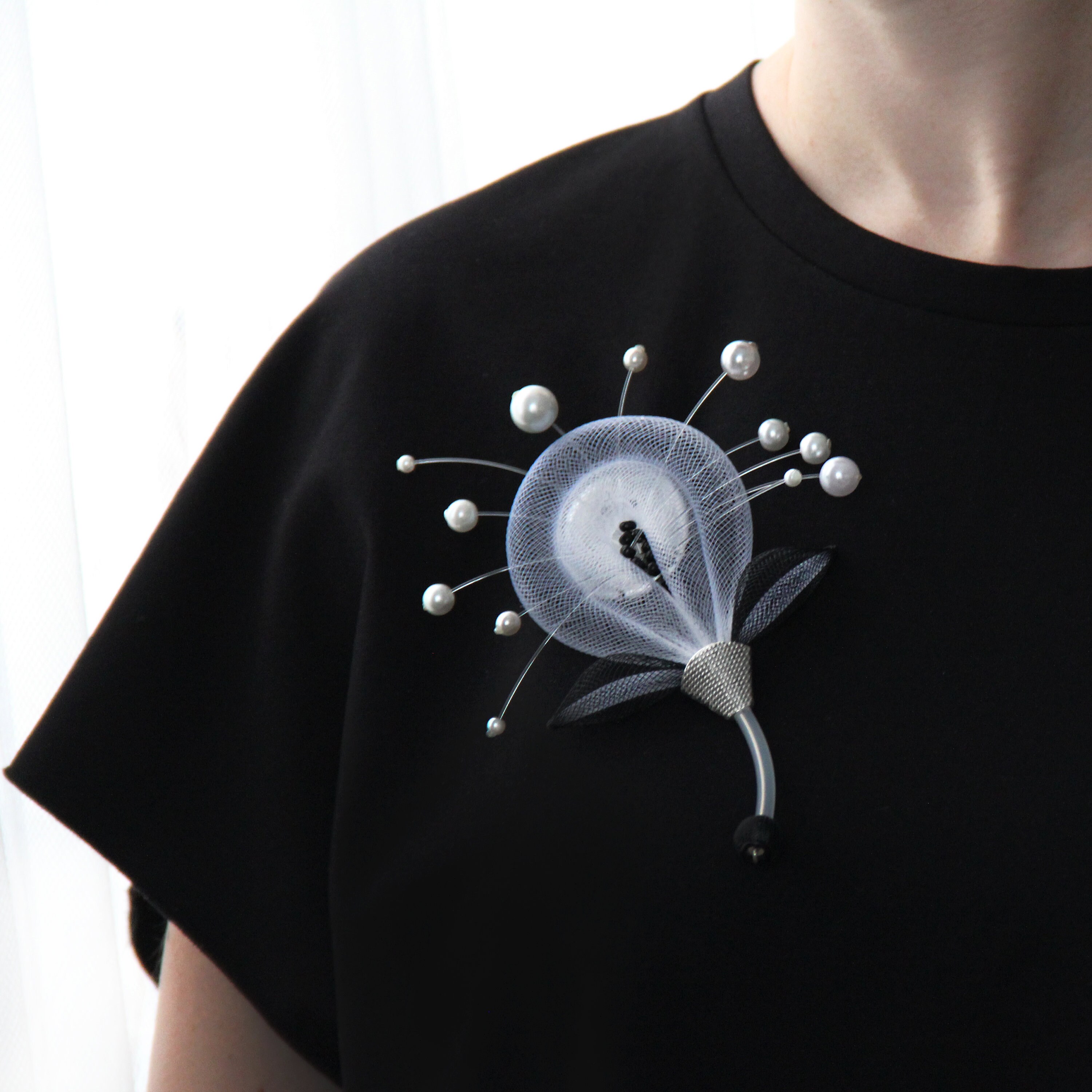 брошь из сетки. заколки. брошь цветок из сетки. брошь из тюля. брошь из сетки.