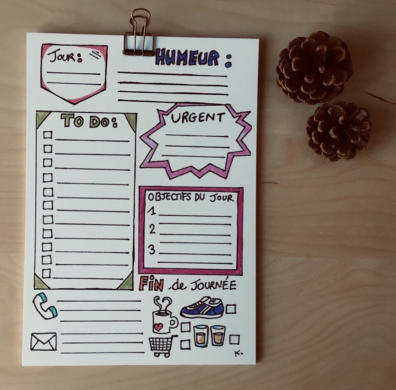 Notepad Daily to-do