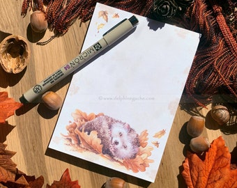 Notepad A6 - In my cozy little nest - Illustration Delphine GACHE