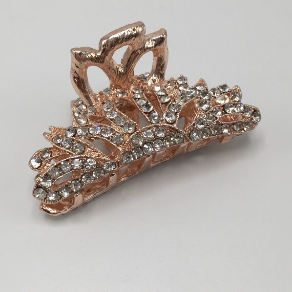 rose gold hair clip