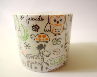 Masking tape wide animals - children - Scrapbook - embellishment designs