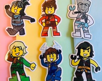 Lego ninjago sale stickers