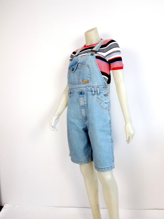 80s overalls shorts