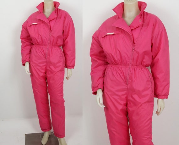 vintage 80s 90s Windbreaker Activewear Pink snows