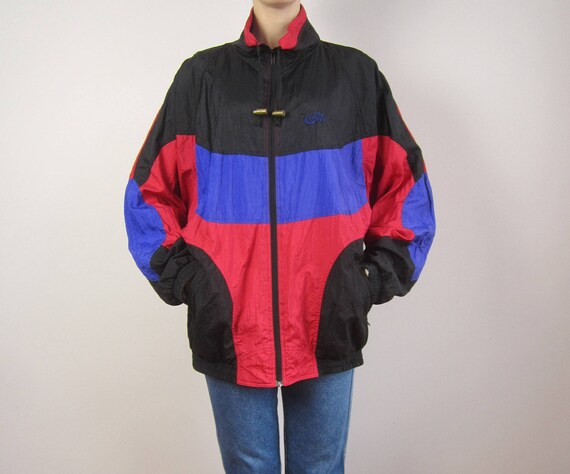 80s style windbreaker