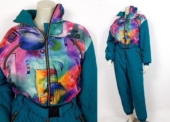 vintage 80s 90s windbreaker Activewear snowsuit s
