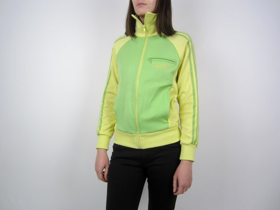 yellow adidas sweatshirt vintage