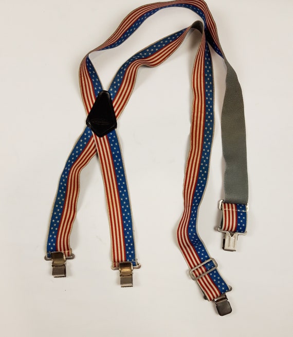 Mcguire Nicholas Red Mens Work Braces