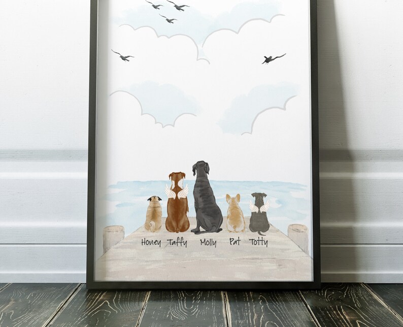 custom dog print
