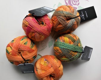 New colors Edition 6 "Fool's Gold" from Schoppel Wolle "Yarn, coulor gradient, magic ball