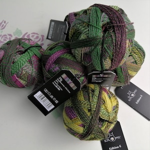 Edition 6 &quot;Neighbor&#39;s Garden&quot; by Schoppel Wolle &quot;Yarn, coulor gradient, Zauberball