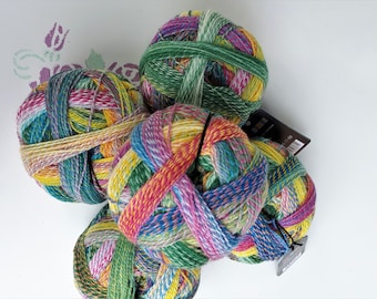 Zauberball® Crazy 2334_ Painter's Corner by Schoppel Wool 75% virgin wool (Strong Quality, superwash) 25 percent polyamide (biodegradable)"