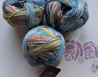 Alb Zauber Norwegian "Out of Office" new sock yarn from the Zauberball series by Schoppel Wolle, the quality manufacturer from Germany