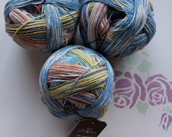 Alb Zauber Norwegian "Out of Office" new sock yarn from the Zauberball series by Schoppel Wolle the quality manufacturer from Germany