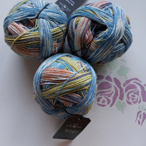 Alb Zauber Norwegian "Out of Office" new sock yarn from the Zauberball series by Schoppel Wolle the quality manufacturer from Germany