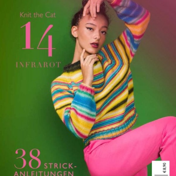 Hurra, das neue Heft ist da !!!  "Knit the Cat 14 "Infrarot Kreativ Heft" " Schoppel Anleitungsheft