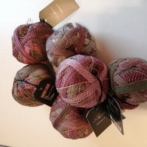 Edition 6 "Wood Class" from Schoppel new colors Yarn, coulor gradient,