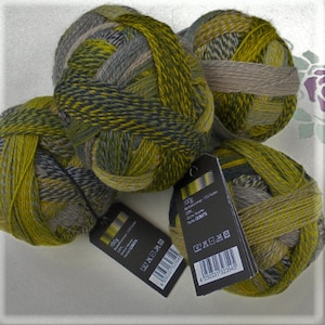 Zauberball Crazy &quot;Green Week&quot; by Schoppel Wolle 75% virgin wool (strong quality, superwash) 25 percent polyamide (biodegradable)&quot;