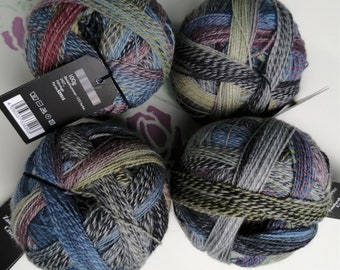 Original Zauberball Crazy "Föhnlage "Schoppel Wool Blend Knit or Crochet Handwork Polyamide Biodegradable)